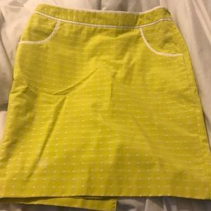 Yellow skirt